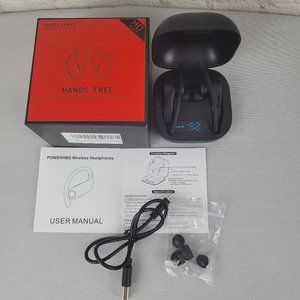 PowerHBQ Wireless Sport Bluetooth Earbuds